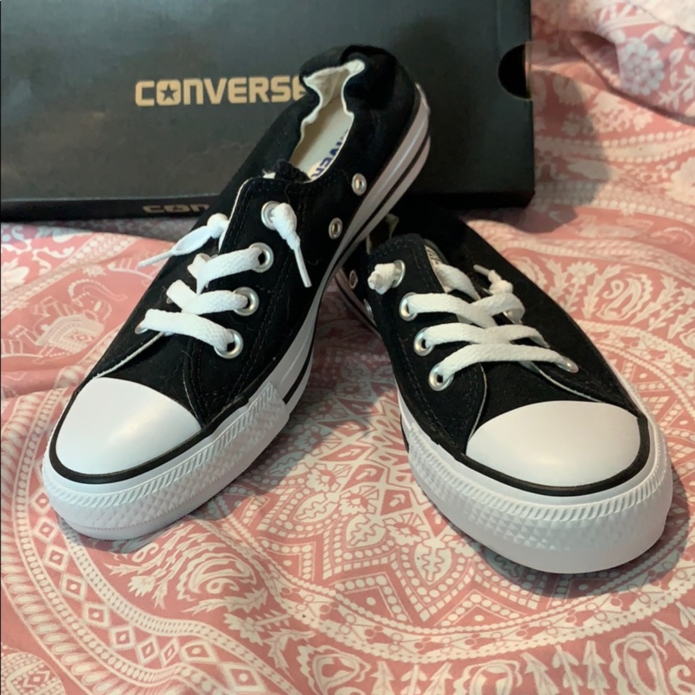 Slide on Converse
